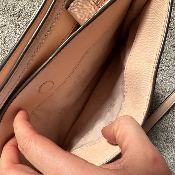 Tory Burch Cream Satchel Bag - Picture 7 of 7